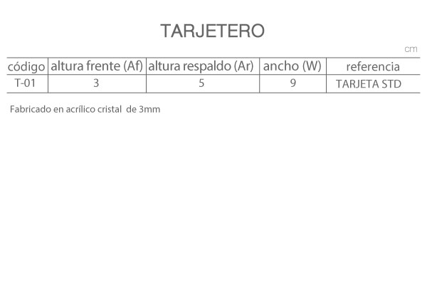 Tarjetero
