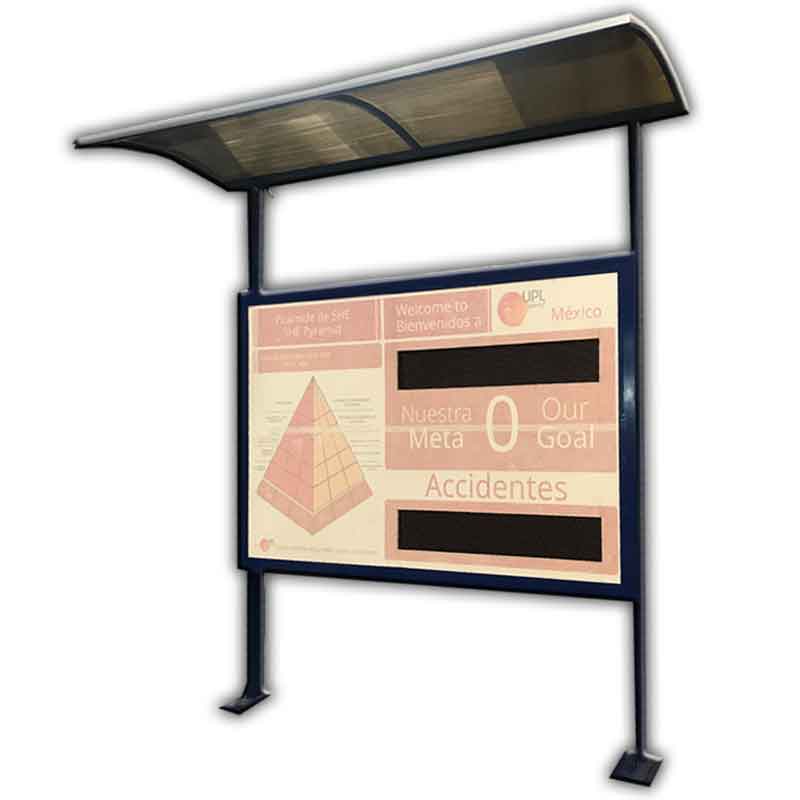Tablero con Displays