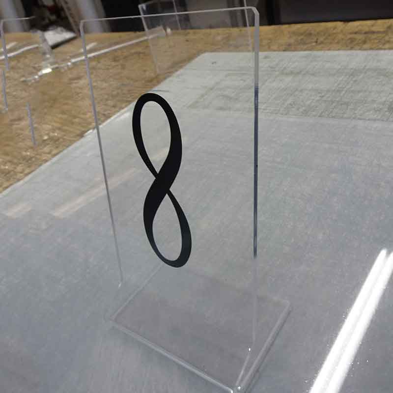 Numeración para mesas